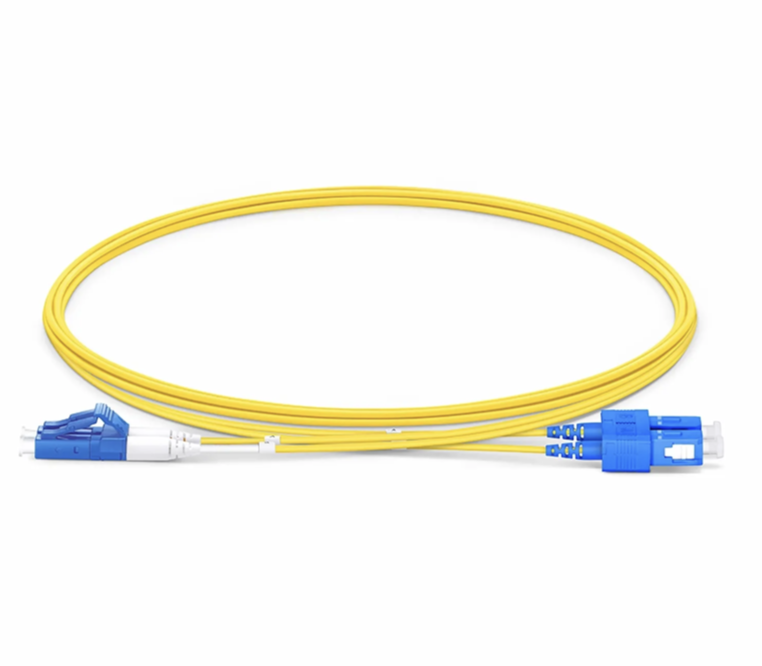 Fiber Patch Cord LC UPC to SC UPC 3.00mm Duplex SM